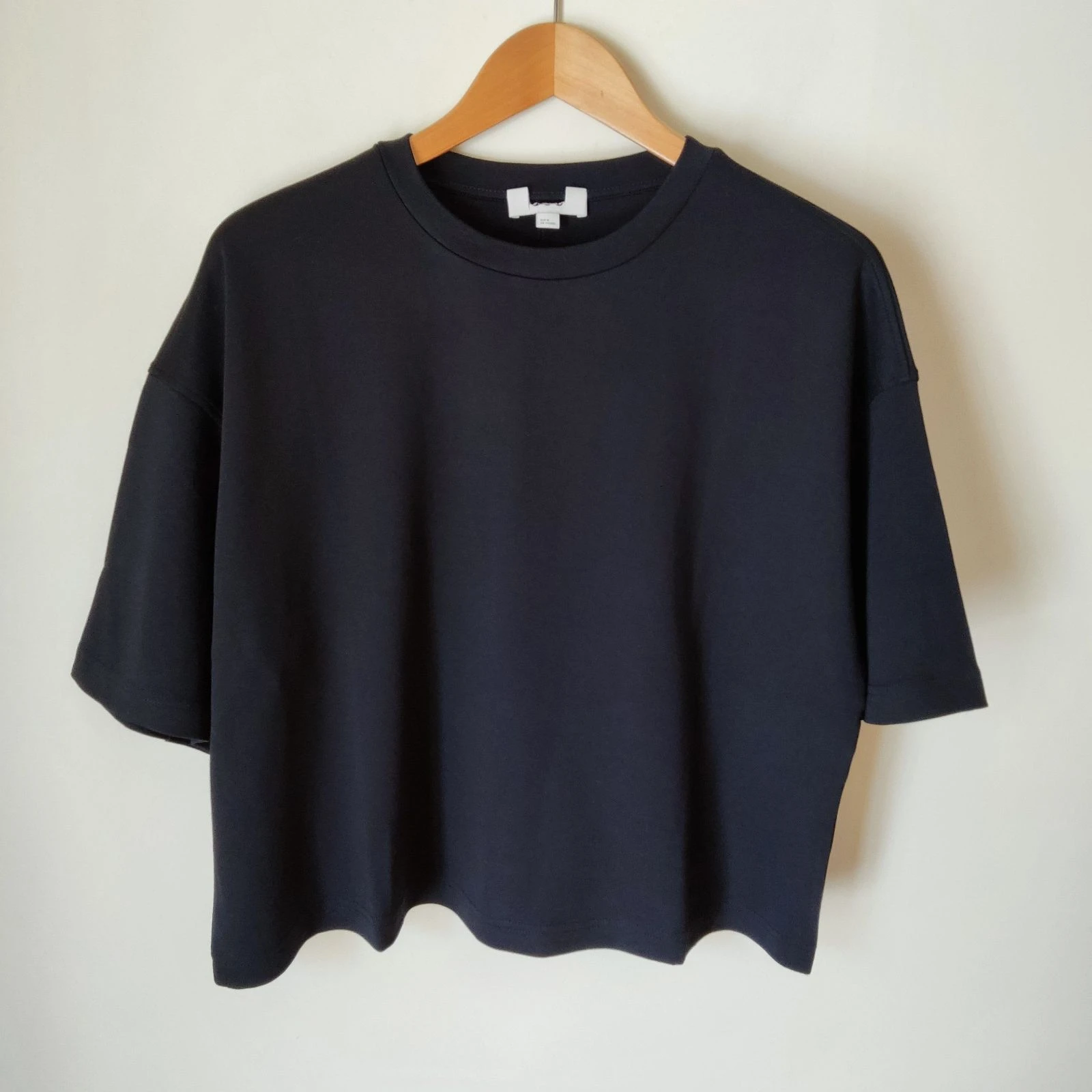 COS T-shirt Boxy noire Size M – photo 7